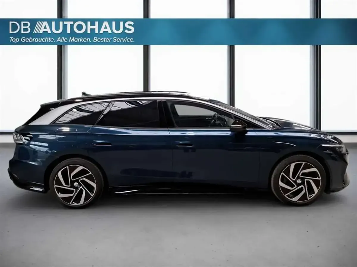Gebraucht VW ID.7 Pro 210 kW (286 PS) 2024 Blau Kombi