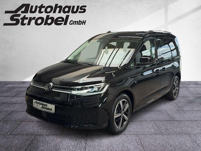 Neu VW Caddy Goal 122 PS (89 kW) 2025 Schwarz Van / Kleinbus