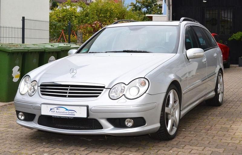 Silber Gebraucht 2006 Mercedes C55 AMG AMG Limousine | 30.555 € (Teuer) - Bild 1/4