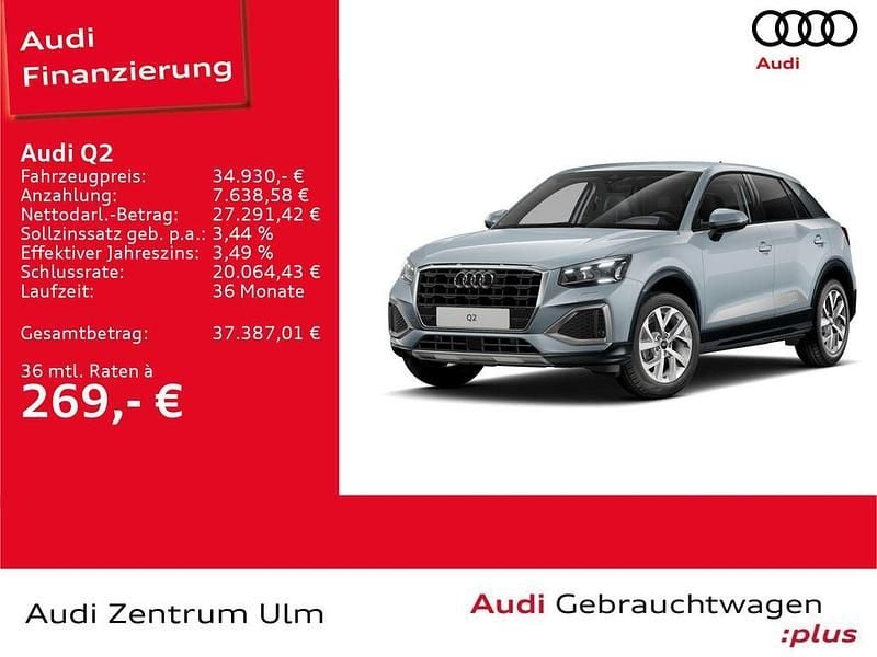 Gebraucht Audi Q2 Advanced 150 PS (110 kW) 2025 Pfeilgrau perleffekt SUV