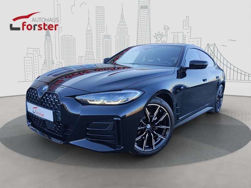 Black sapphire metallic Gebraucht 2023 BMW 420 M Sport Limousine | 42.990 € (Fairer Preis) - Bild 1/4