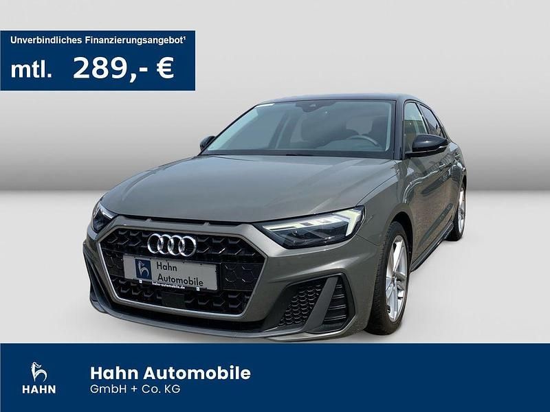 Chronosgrau metallic Gebraucht 2020 Audi A1 Sportback S-Line Kleinwagen | 20.945 € (Guter Preis) - Bild 1/3