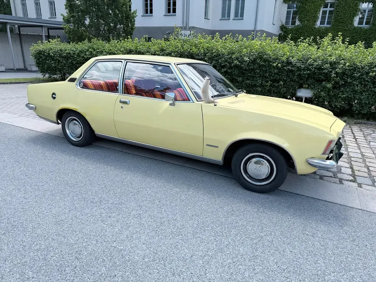 Gebraucht Opel Rekord S 83 PS (61 kW) 1972 Gelb Coupé