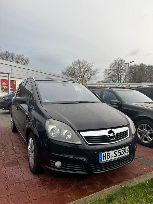Gebraucht Opel Zafira 2005 Schwarz Van / Kleinbus