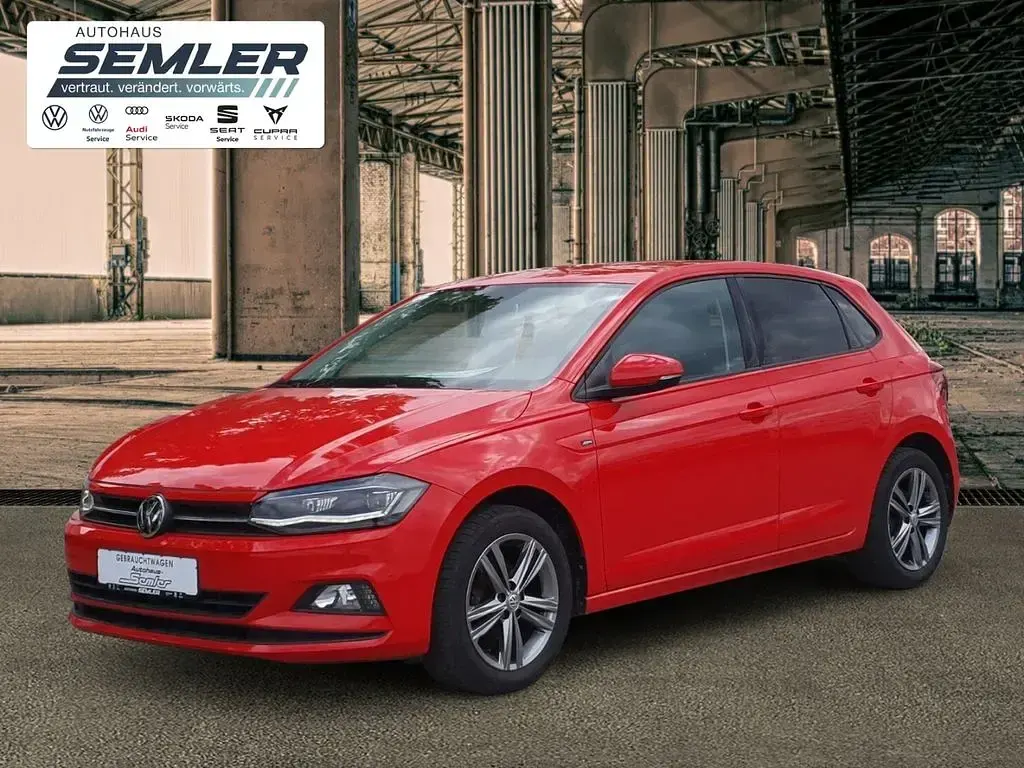 Gebraucht VW Polo Join 95 PS (69 kW) 2018 Rot Kleinwagen
