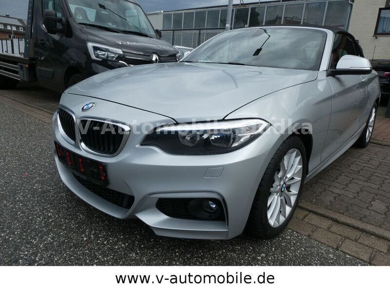 Silber Gebraucht 2016 BMW 228 M Sport Cabrio | 18.450 € (Superpreis) - Bild 1/4