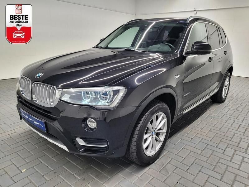 Schwarz (sapphirschwarzmet.) Gebraucht 2016 BMW X3 xLine SUV | 25.980 € (Teuer) - Bild 1/4