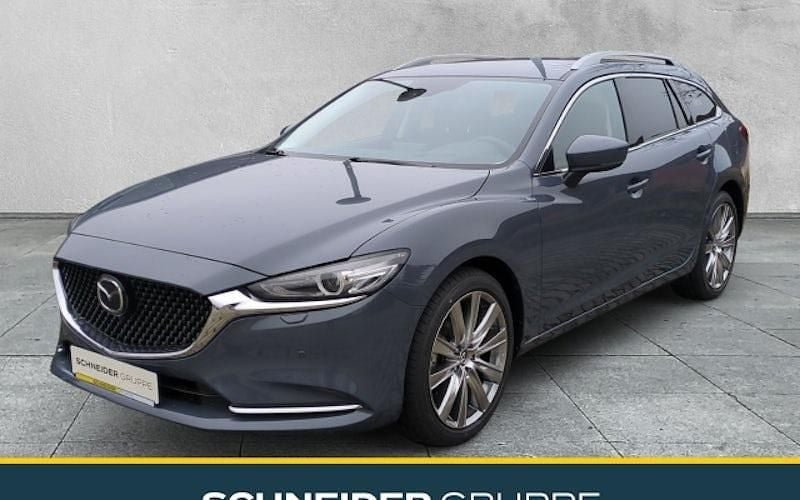 Grau Gebraucht 2024 Mazda 6 Exclusive-Line Kombi | 27.990 € (Guter Preis) - Bild 1/4