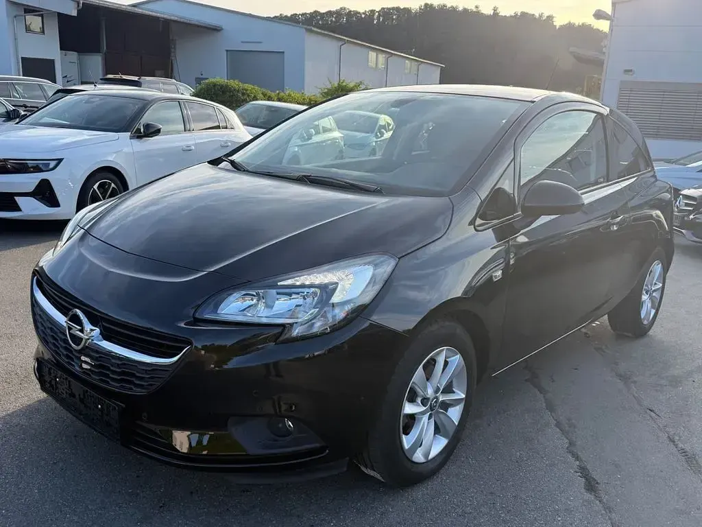 Gebraucht Opel Corsa 90 PS (66 kW) 2017 Schwarz Kleinwagen