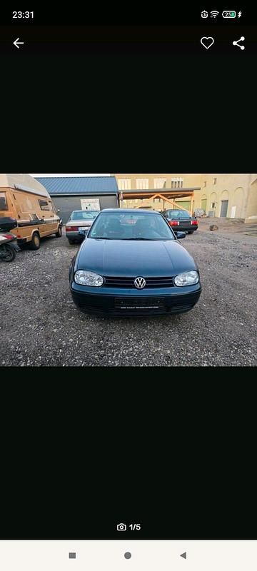 Usata VW Golf IV 75 CV (55 kW) 2000 Blu Utilitaria