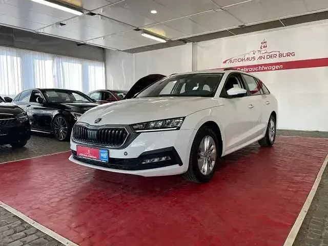 Gebraucht Skoda Octavia Ambition 110 PS (80 kW) 2022 Candyweiss Kombi