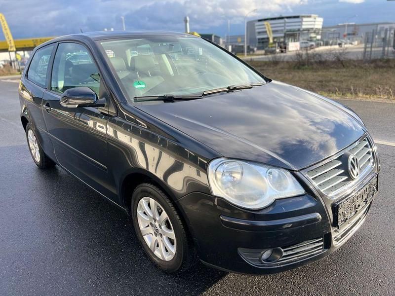 Gebraucht VW Polo Trendline 60 PS (44 kW) 2009 Schwarz Kleinwagen