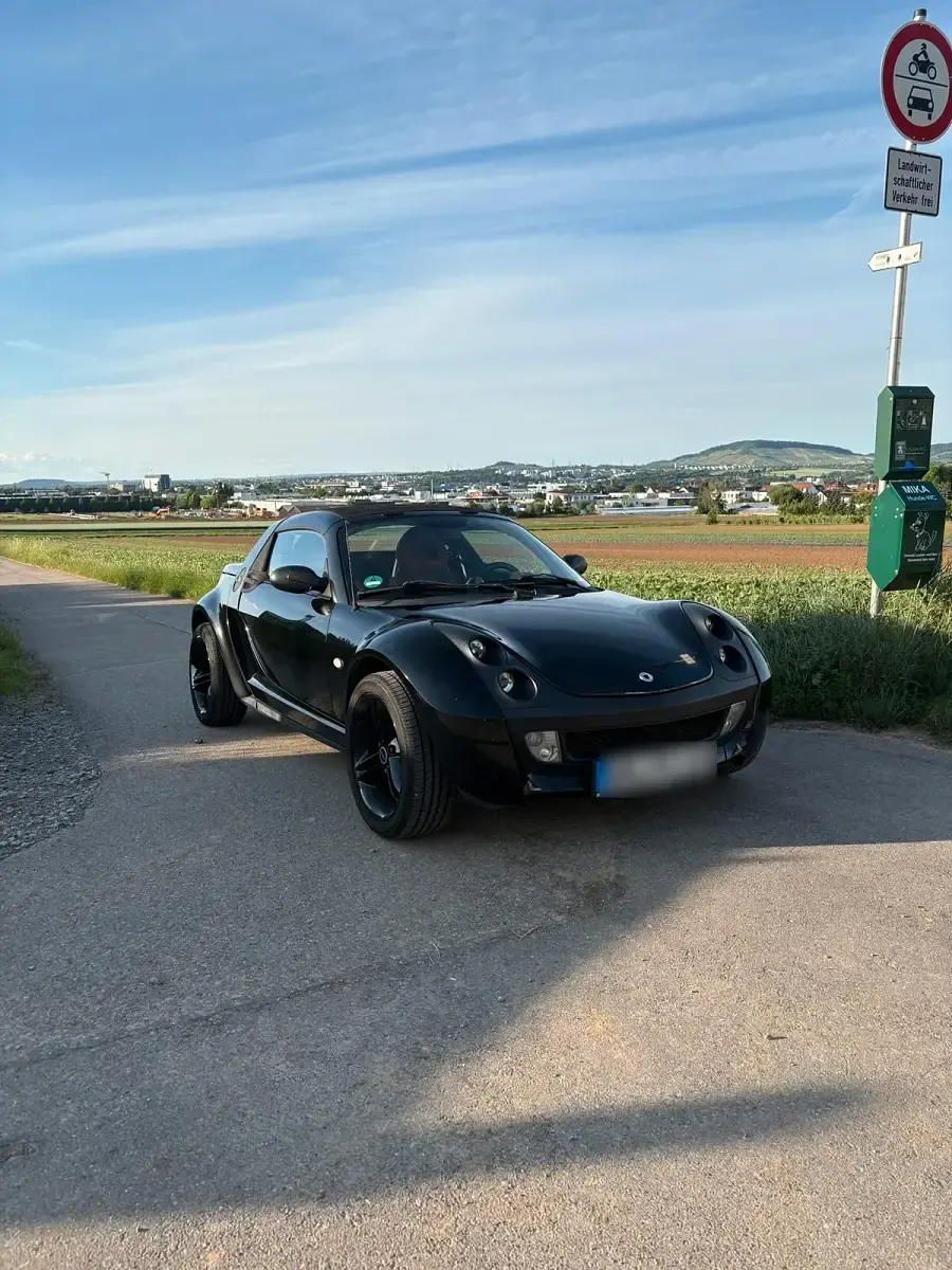 Gebraucht Smart Roadster 82 PS (60 kW) 2003 Schwarz Cabrio