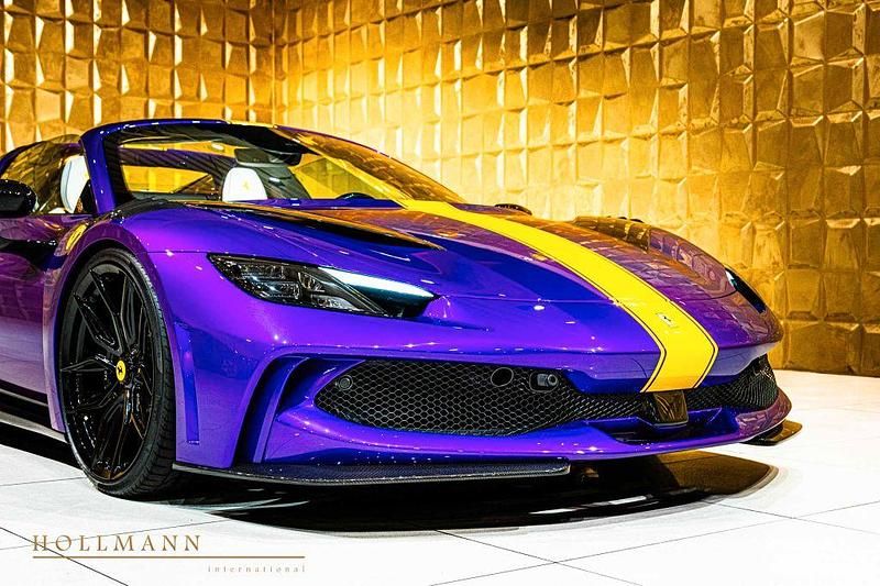 Neu Ferrari 296 867 PS (637 kW) 2026 Novitec viola par pearl Cabrio