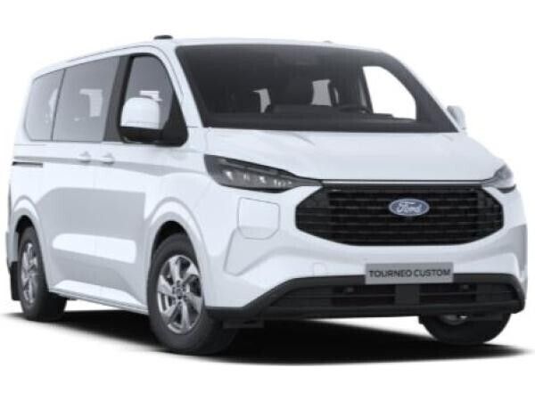 Weiß (frozen white) Neu 2025 Ford Tourneo Custom Trend Van / Kleinbus | 49.350 € (Etwas zu teuer) - Bild 1/4