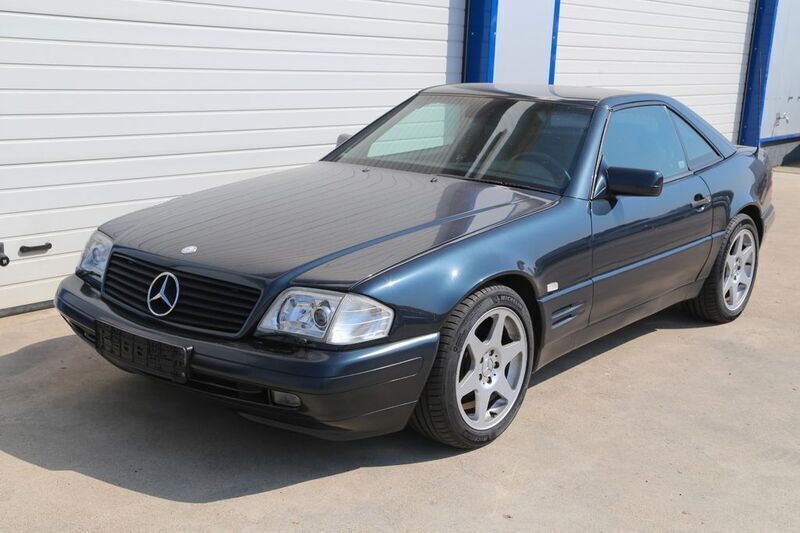 Gebraucht Mercedes SL280 193 PS (141 kW) 1997 Blau Cabrio