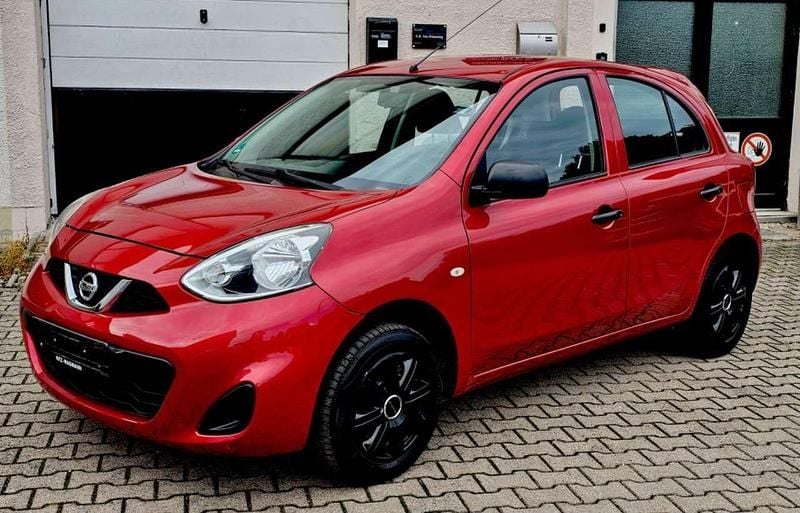 Rot Gebraucht 2017 Nissan Micra Kleinwagen | 6.800 € (Fairer Preis) - Bild 1/4