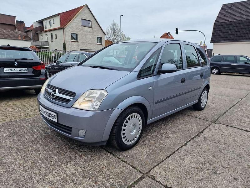 Grau Gebraucht 2003 Opel Meriva Van / Kleinbus | 1.700 € (Teuer) - Bild 1/4