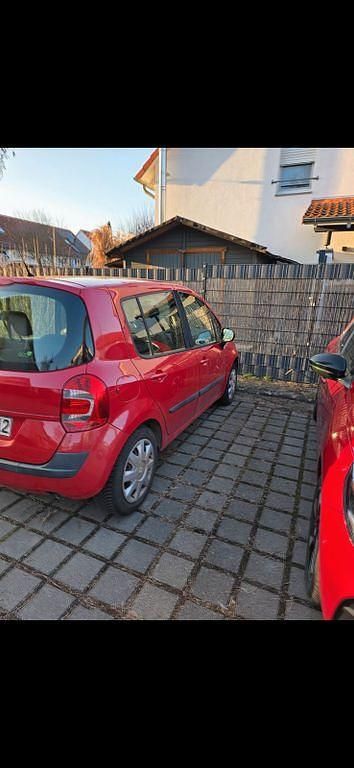 Gebraucht Renault Modus Dynamique 86 PS (63 kW) 2008 Rot Van / Kleinbus