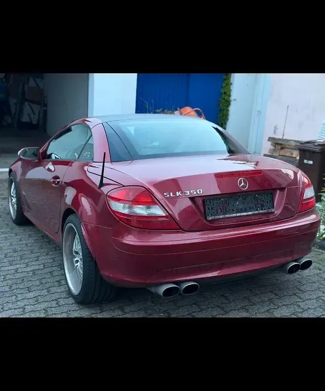 Gebraucht Mercedes SLK350 272 PS (200 kW) 2004 Rot Cabrio