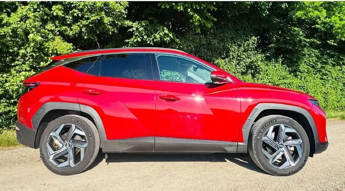 Gebraucht Hyundai Tucson Prime 230 PS (169 kW) 2023 Rot SUV