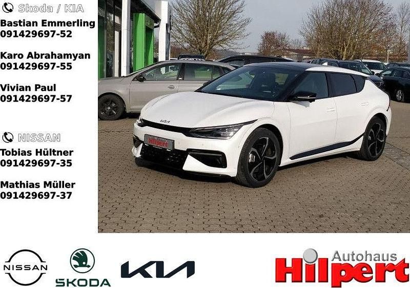 Weiß Gebraucht 2024 Kia EV6 GT-Line SUV | 48.940 € (Fairer Preis) - Bild 1/4
