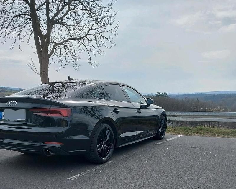 Schwarz Gebraucht 2018 Audi A5 S-Line Coupé | 26.999 € (Fairer Preis) - Bild 1/4