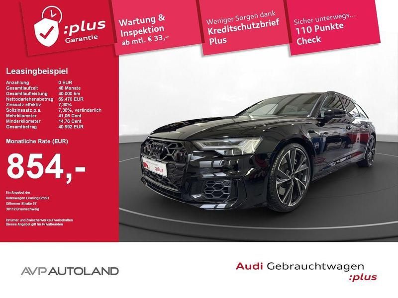Brillantschwarz Gebraucht 2024 Audi S6 Sport Kombi | 65.666 € (Fairer Preis) - Bild 1/4