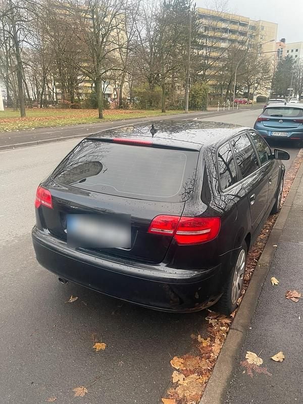 Gebraucht Audi A3 Sportback 115 PS (84 kW) 2007 Schwarz Kleinwagen