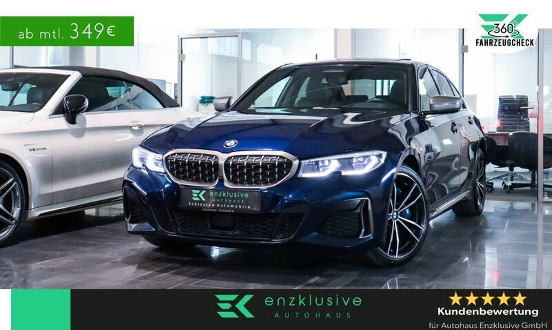 Blau Gebraucht 2020 BMW M340 Performance Limousine | 42.390 € (Teuer) - Bild 1/4