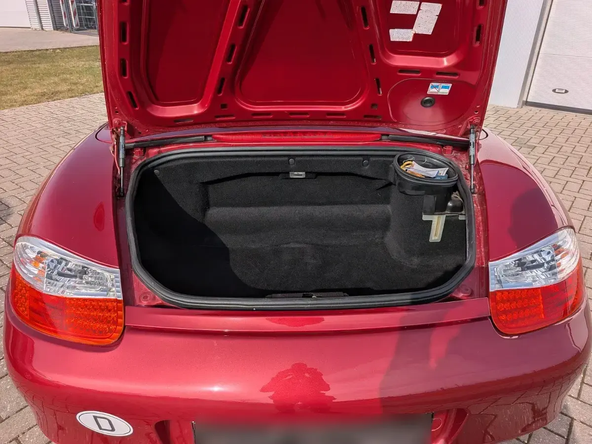 Gebraucht Porsche 986 Boxster 211 PS (155 kW) 2001 Rot Cabrio
