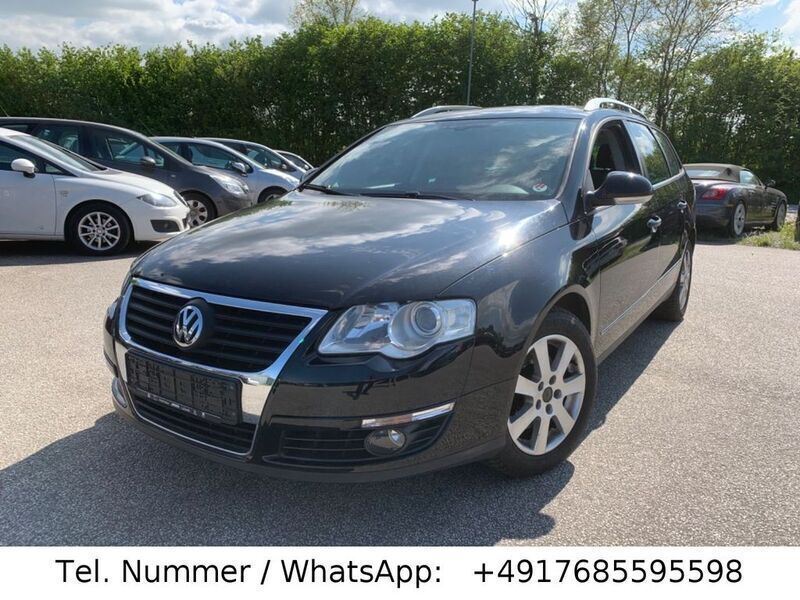 Schwarz Gebraucht 2007 VW Passat Sportline Kombi | 3.450 € (Fairer Preis) - Bild 1/4
