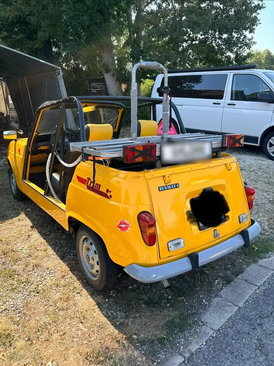 Gebraucht Renault R4 34 PS (25 kW) 1984 Gelb Cabrio