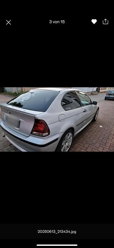 Gebraucht BMW 316 115 PS (84 kW) 2005 Silber Coupé