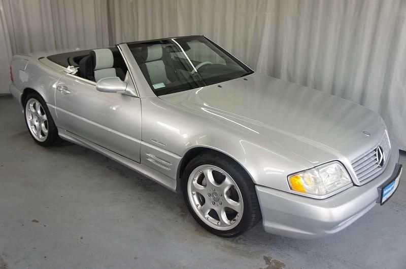 Silber Gebraucht 2002 Mercedes SL500 Cabrio | 27.990 € - Bild 1/3
