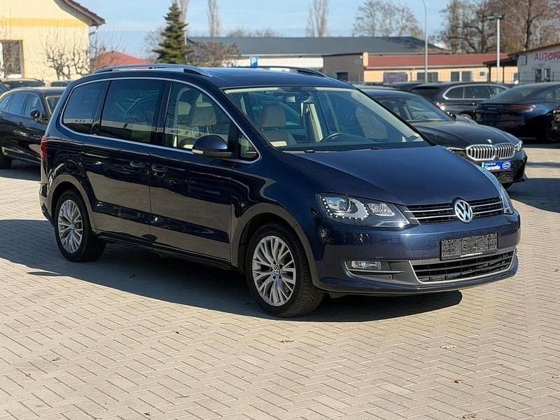 Gebraucht VW Sharan Highline 200 PS (147 kW) 2011 Blau Van / Kleinbus