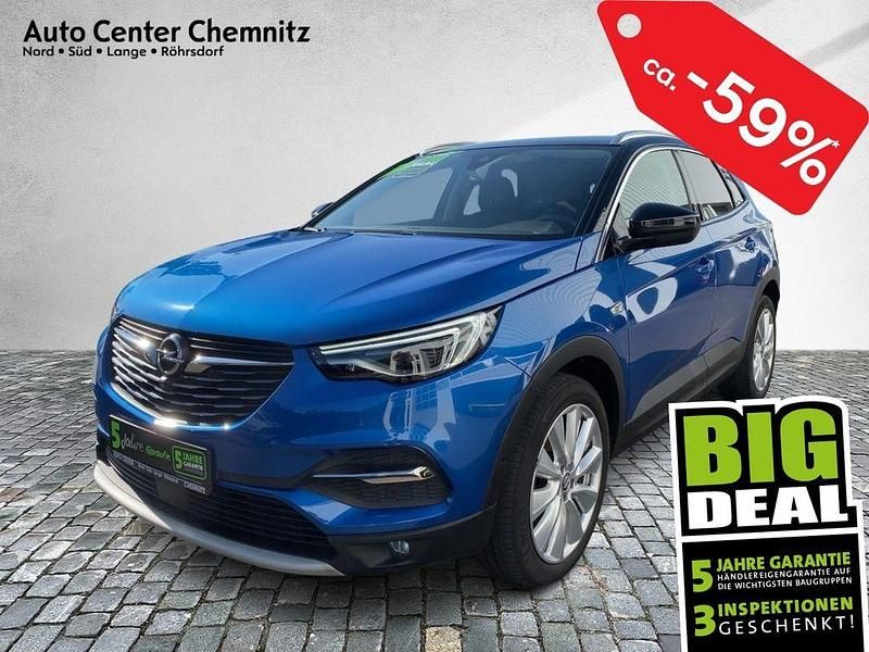 Blau Gebraucht 2020 Opel Grandland X Ultimate SUV | 16.411 € (Superpreis) - Bild 1/4