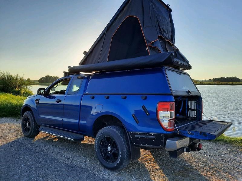 Blau Gebraucht 2020 Ford Ranger Abholung | 27.900 € (Fairer Preis) - Bild 1/4