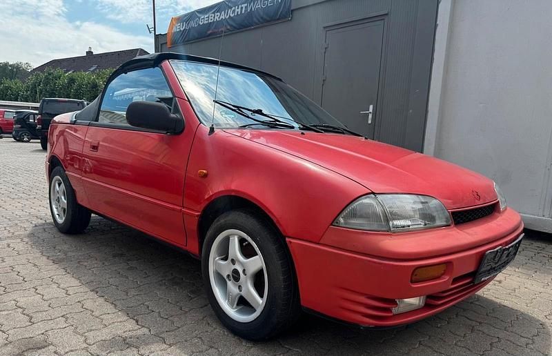 Rot Gebraucht 1993 Suzuki Swift Cabrio | 450 € - Bild 1/4