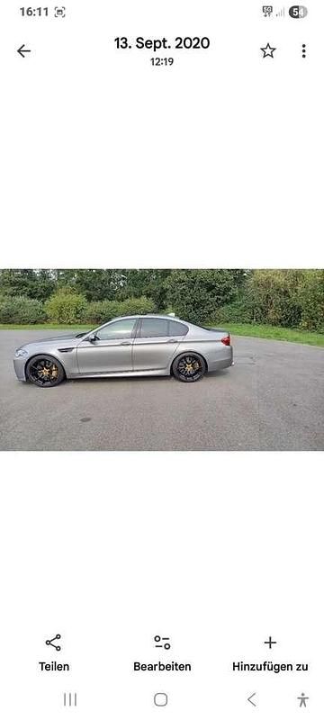 Gebraucht BMW M5 Competition Edition 600 PS (441 kW) 2014 Grau Limousine