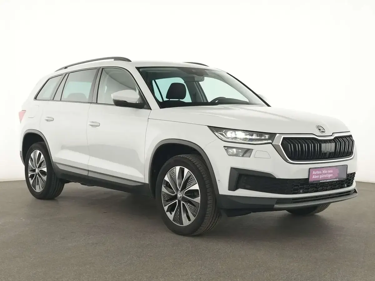 Gebraucht Skoda Kodiaq Tour 150 PS (110 kW) 2022 Moon weiss SUV