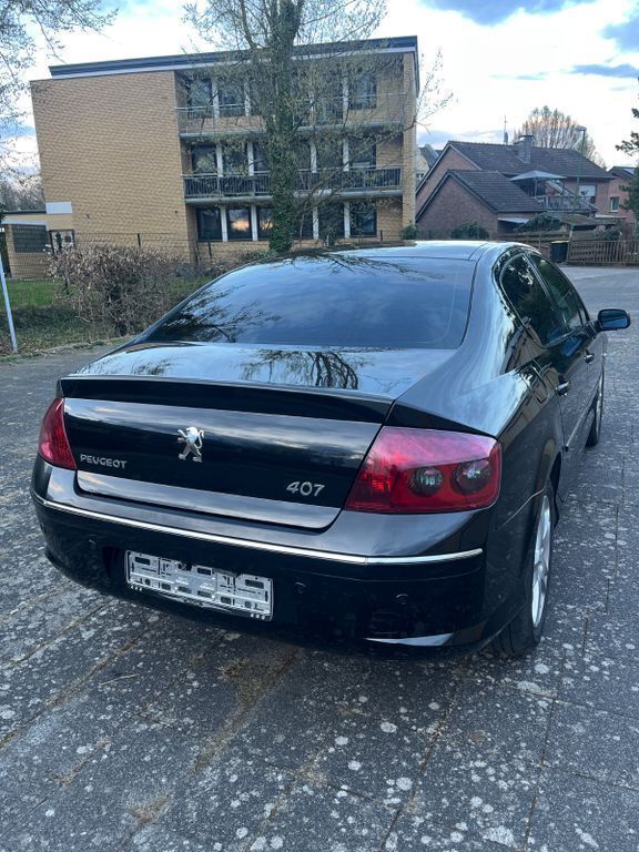 Schwarz Gebraucht 2007 Peugeot 407 Limousine | 1.900 € (Guter Preis) - Bild 1/4