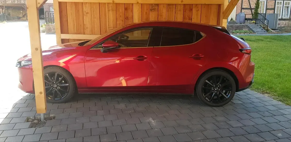Usata Mazda 3 180 CV (132 kW) 2019 Rosso Berlina
