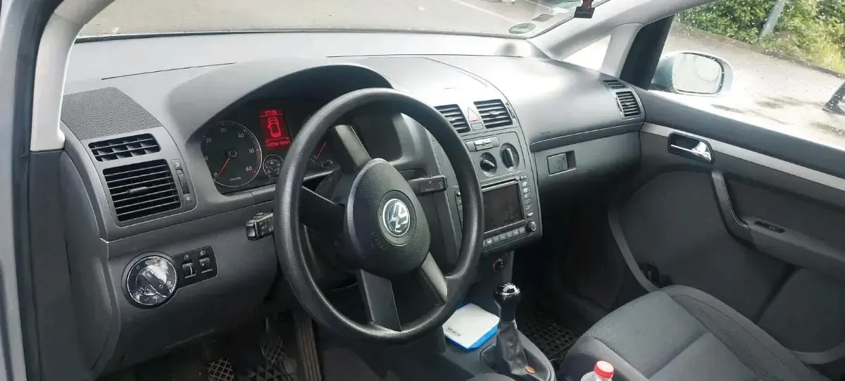 Gebraucht VW Touran 101 PS (74 kW) 2004 Grau Van / Kleinbus