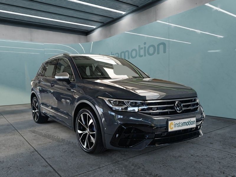 Grau Gebraucht 2022 VW Tiguan R SUV | 46.885 € (Teuer) - Bild 1/3