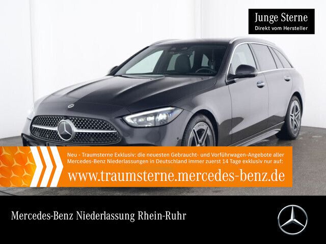 Grau Gebraucht 2024 Mercedes C220 AMG Line Premium Plus Kombi | 47.890 € (Guter Preis) - Bild 1/3