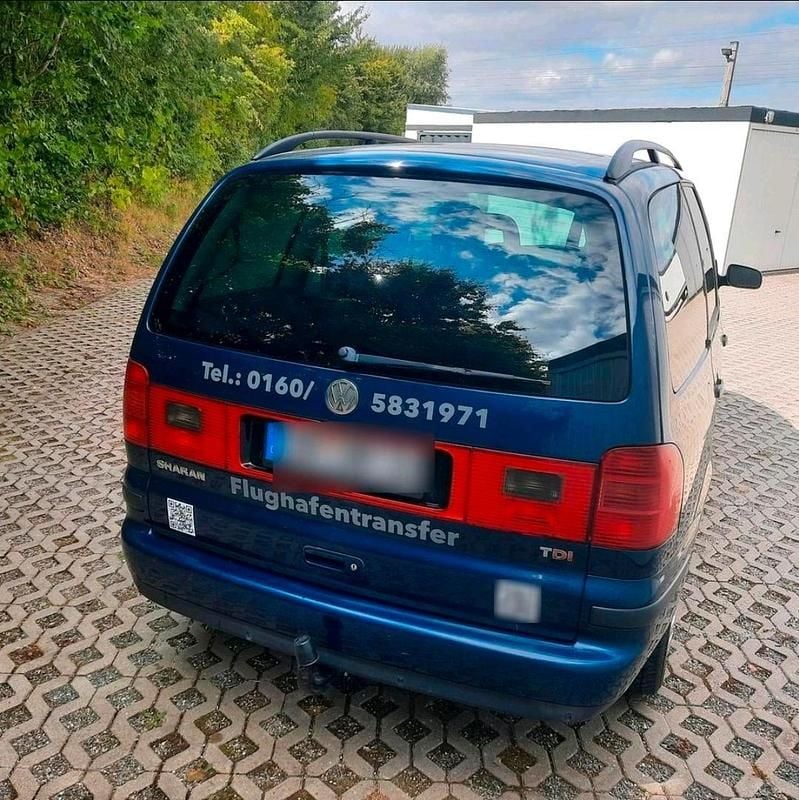Gebraucht VW Sharan 115 PS (84 kW) 2003 Blau Van / Kleinbus