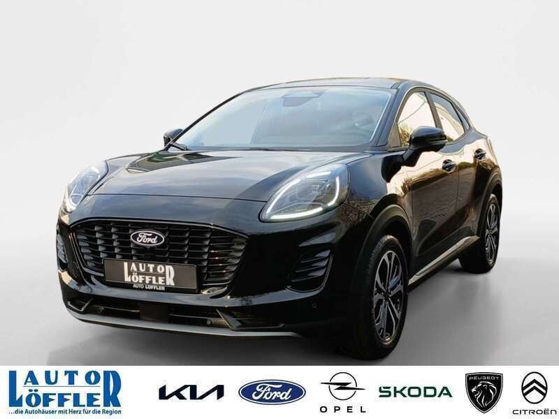 Obsidianschwarz Gebraucht 2025 Ford Puma Titanium SUV | 28.407 € (Fairer Preis) - Bild 1/4
