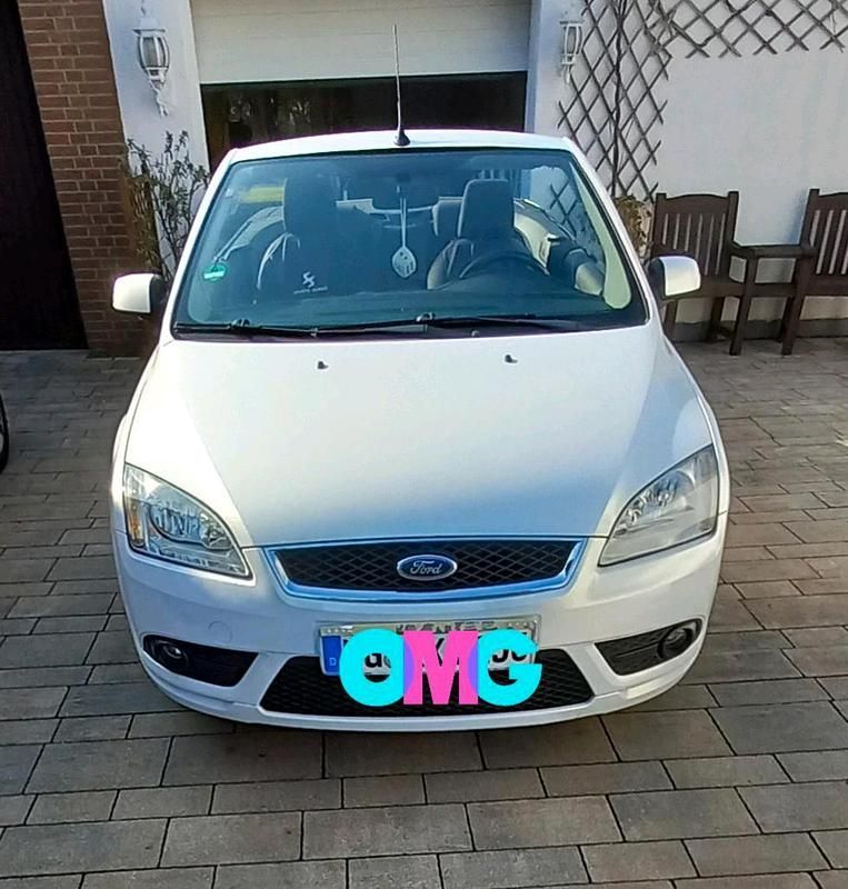 Schwarz Gebraucht 2007 Ford Focus Cabriolet Cabrio | 3.999 € (Etwas zu teuer) - Bild 1/4