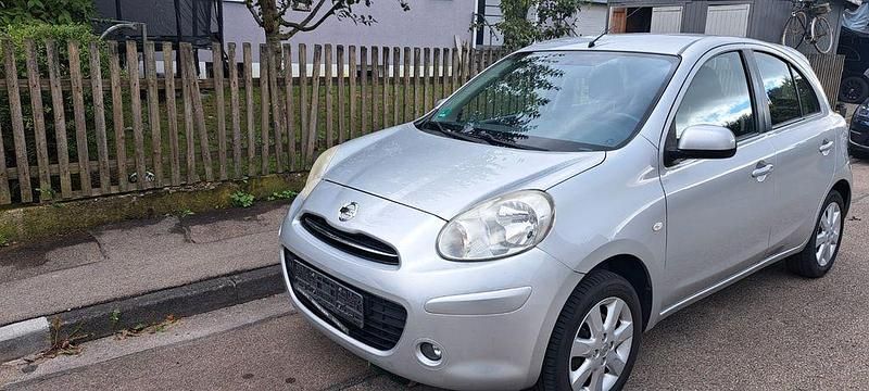 Grau Gebraucht 2013 Nissan Micra Kleinwagen | 4.000 € (Fairer Preis) - Bild 1/4